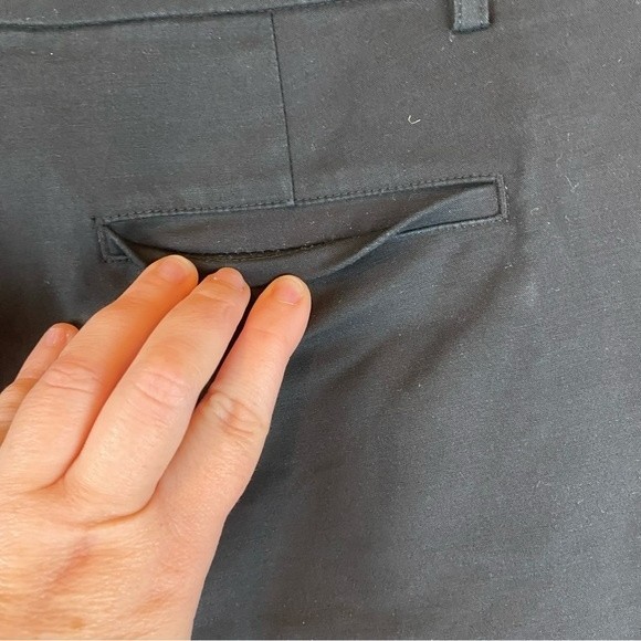 Lauren Ralph Lauren Black Bermuda Shorts Women’s Size 8 - Picture 4 of 7